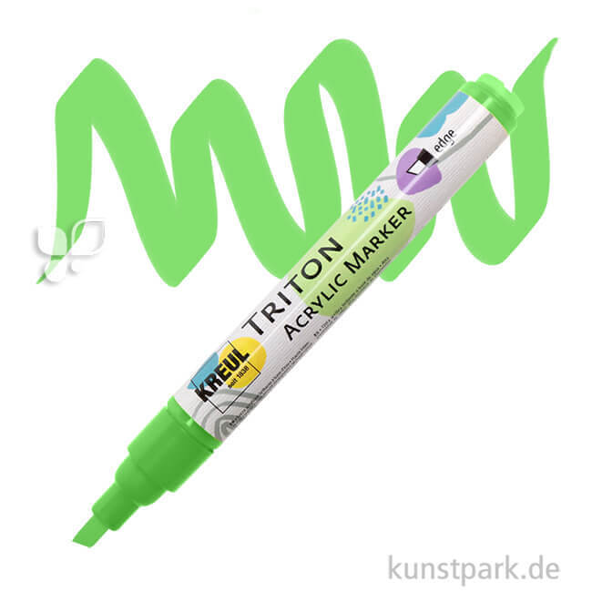 Artikelbild 1 des Artikels “KREUL TRITON Acrylic Marker, 1-4 mm Einzelfarbe | Gelbgrün“