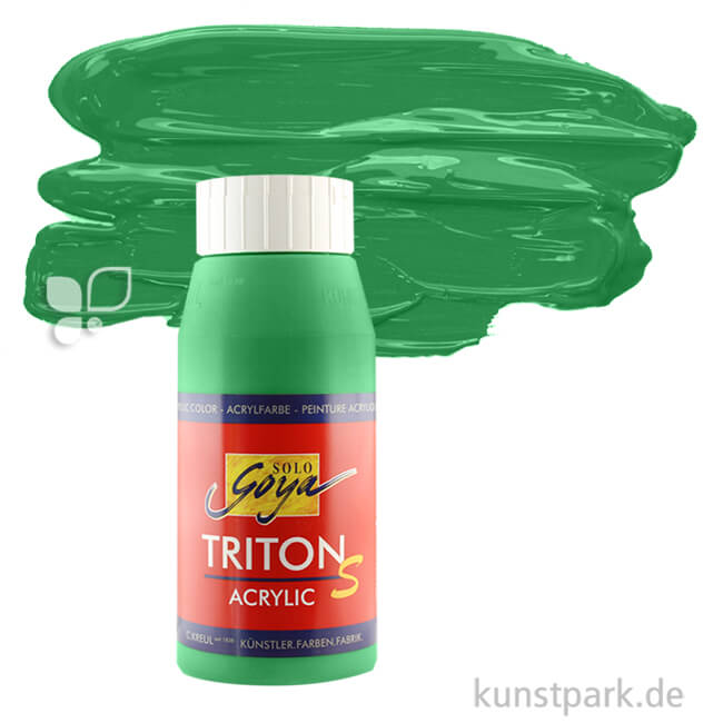 Artikelbild 1 des Artikels “Solo Goya TRITON S - Acrylfarbe mit Glanzeffekt, 750 ml Flasche | Permanentgrün“