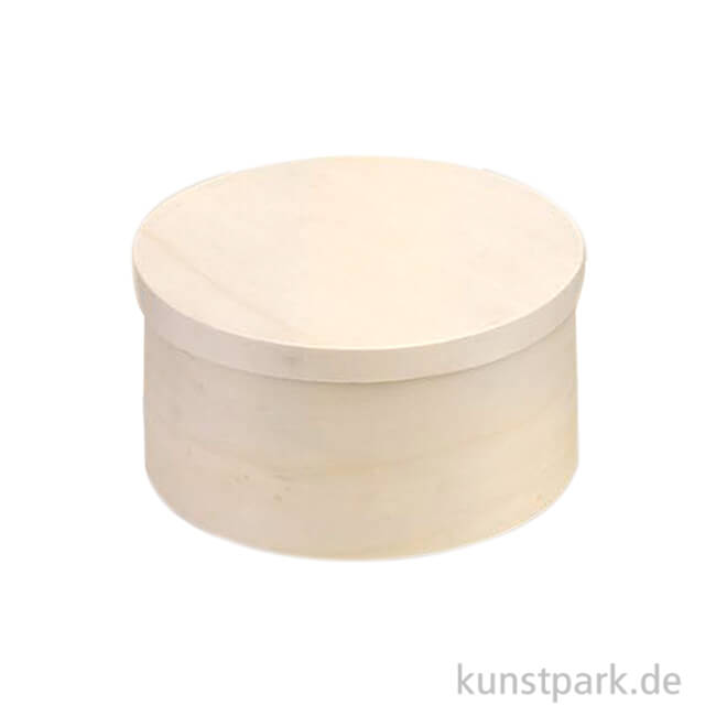 Artikelbild 1 des Artikels “Spandose - Rund, Holz 85 mm - Höhe 45 mm“