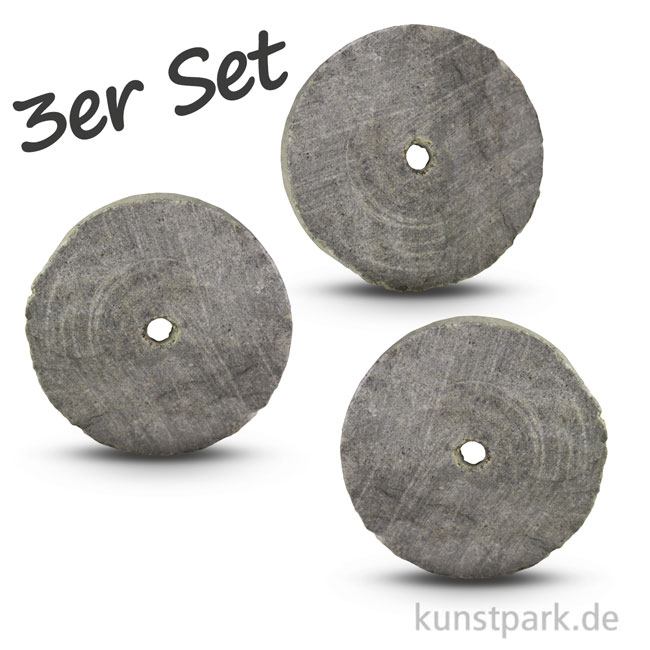 Artikelbild 1 des Artikels “Speckstein Anhänger - Donut, 3-er Set “