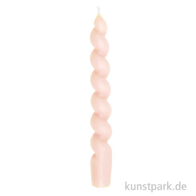 Artikelbild 1 des Artikels “Spiralkerze - Soft Rosa, Höhe 18,5 cm “