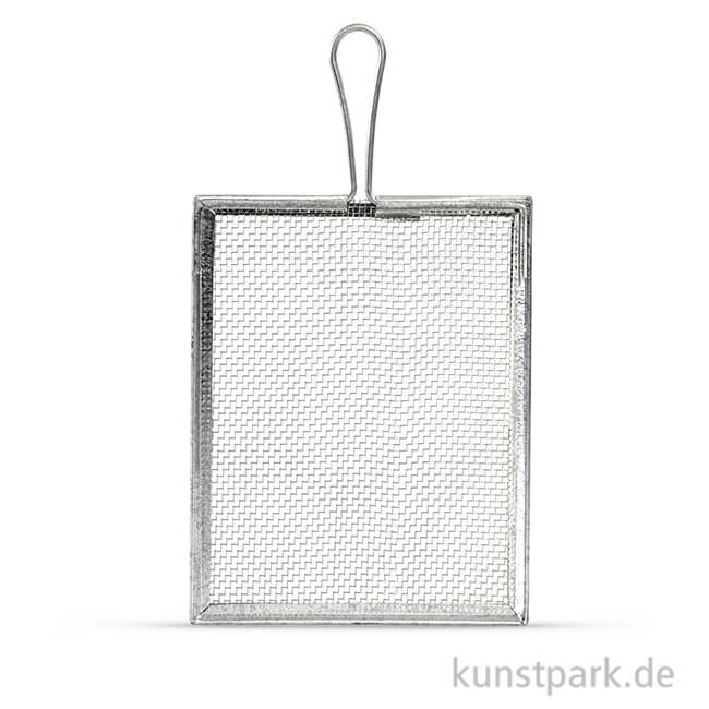Artikelbild 1 des Artikels “Eckiges Spritzsieb, Größe 13 x 8,5 cm “