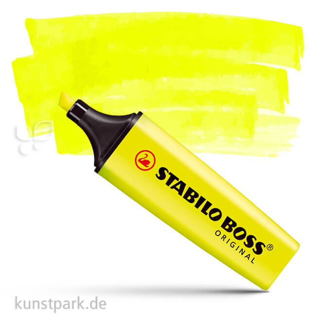 Artikelbild 1 des Artikels “STABILO BOSS Textmarker Einzelstift | Gelb“