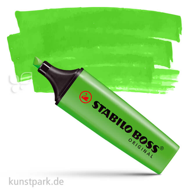 Artikelbild 1 des Artikels “STABILO BOSS Textmarker Einzelstift | Grün“