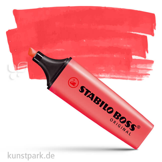 Artikelbild 1 des Artikels “STABILO BOSS Textmarker Einzelstift | Rot“