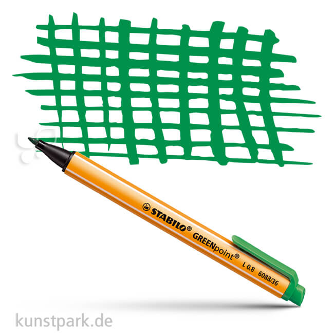 Artikelbild 1 des Artikels “STABILO GREENpoint Filzschreiber Einzelstift | Grün“