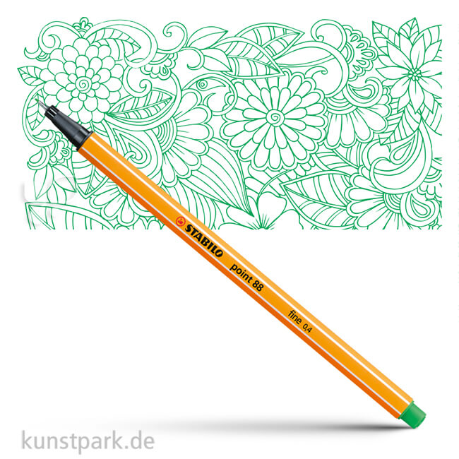 Artikelbild 1 des Artikels “STABILO Point 88 Fineliner Einzelstift | Smaragdgrün Hell“