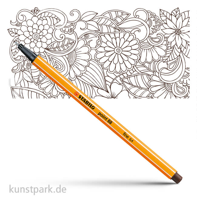 Artikelbild 1 des Artikels “STABILO Point 88 Fineliner Einzelstift | Umbra“