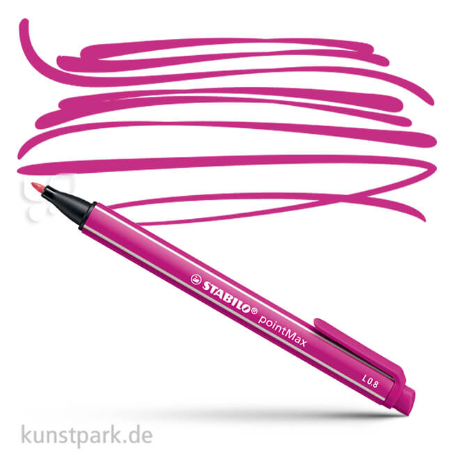 Artikelbild 1 des Artikels “STABILO pointMax Filzschreiber Einzelstift | Rosa“