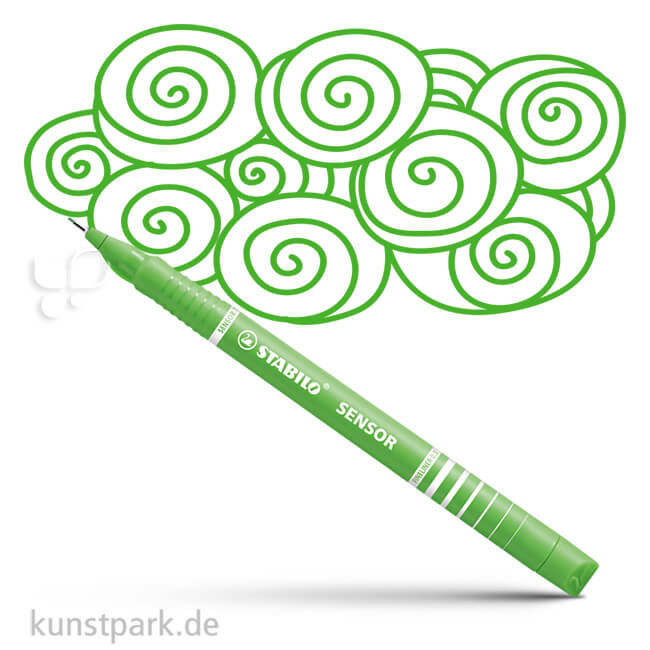 Artikelbild 1 des Artikels “STABILO Sensor Fineliner Einzelstift | Hellgrün“