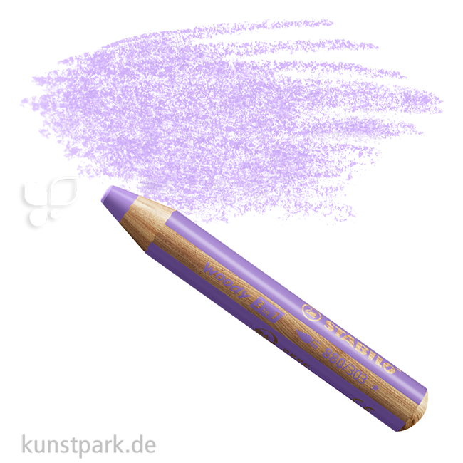 Artikelbild 1 des Artikels “STABILO woody 3 in 1 Farbstift Einzelstift | Pastelllila“