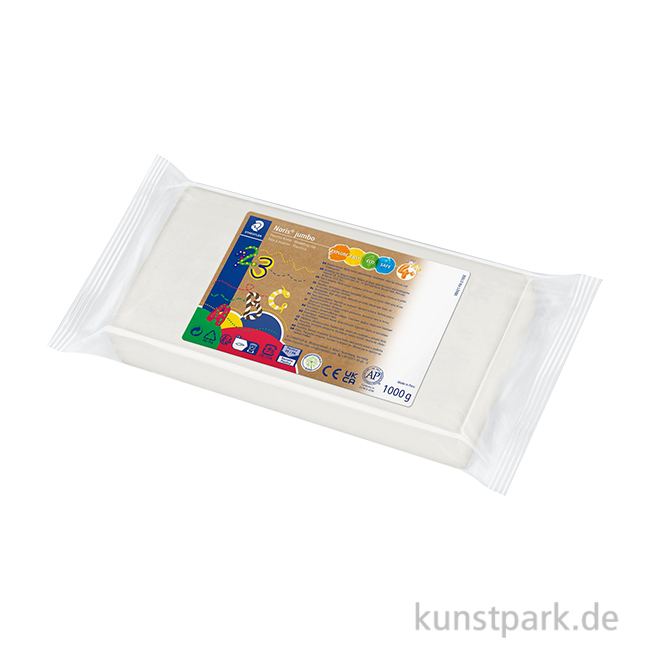 Artikelbild 1 des Artikels “Staedtler Noris Jumbo Plastilin-Knete, Weiß, 1 kg “