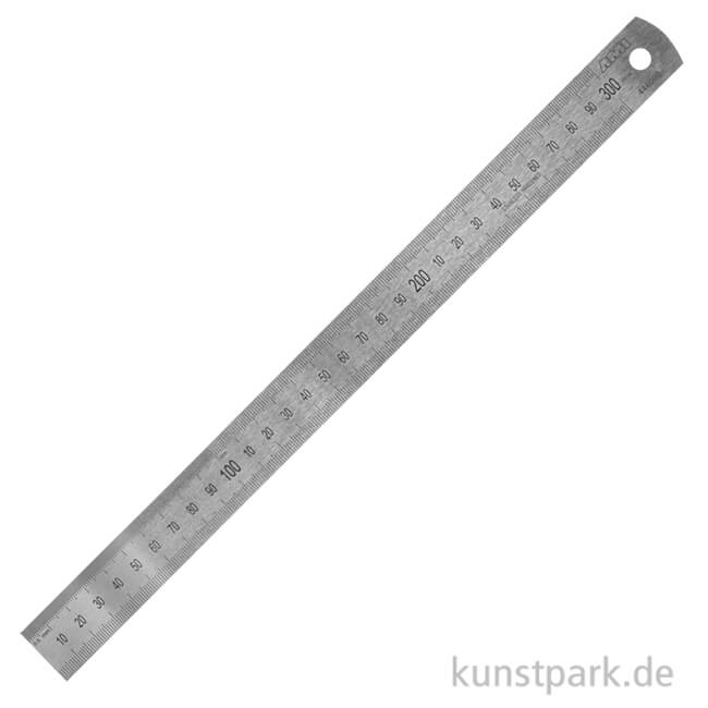 Artikelbild 1 des Artikels “Stahlmaßstab mit Skalierung und Aufhängeloch “