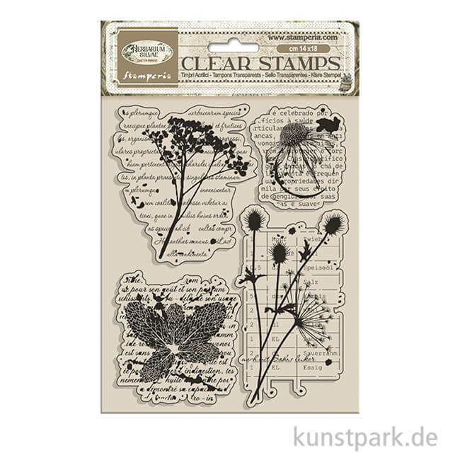 Artikelbild 1 des Artikels “Stamperia Acrylic Stamps - Herbarium Silvae Botanic “