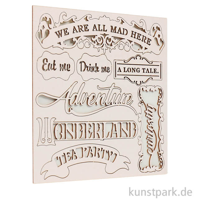 Artikelbild 1 des Artikels “Stamperia Decorativ Chips - Alice Frames, 14 x 14 cm “