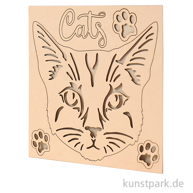 Artikelbild 1 des Artikels “Stamperia Decorative Chips - Provence Cat, 14 x 14 cm “