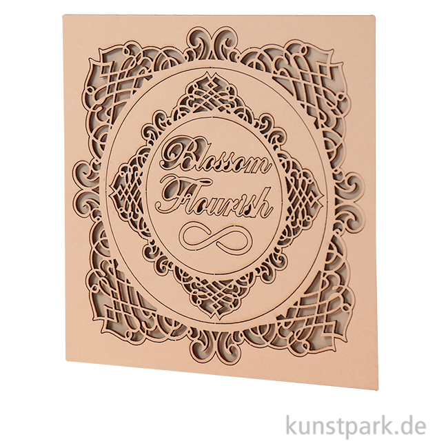 Artikelbild 1 des Artikels “Stamperia Decorative Chips - Romantic Garden House Frames, 14 x 14 cm “