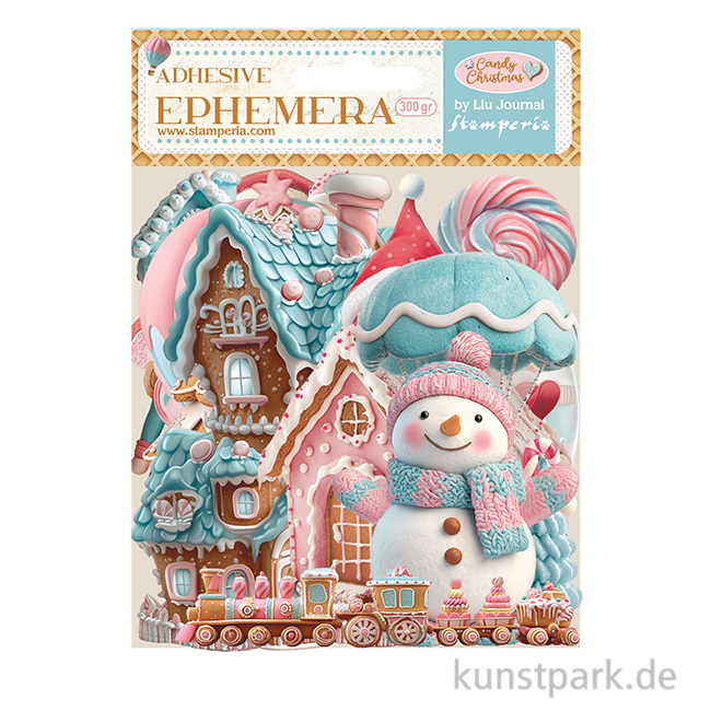 Artikelbild 1 des Artikels “Stamperia Ephemera Aufkleber - Candy Christmas “