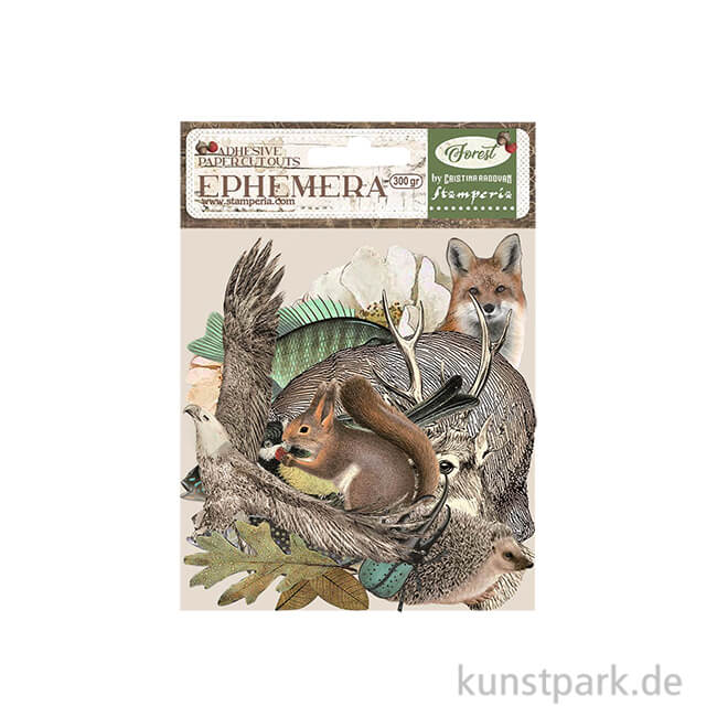 Artikelbild 1 des Artikels “Stamperia Ephemera Aufkleber - Forest “