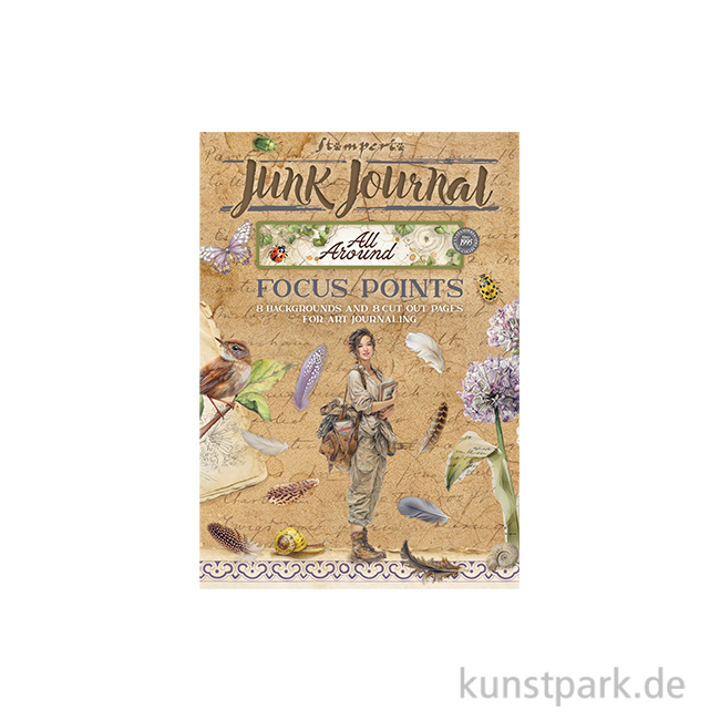 Artikelbild 1 des Artikels “Stamperia Junk Journal Set, 16 Blatt, A5 - All Around “