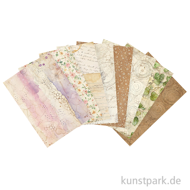Artikelbild 1 des Artikels “Stamperia Reispapier Selection - All Around Backgrounds, A6 “
