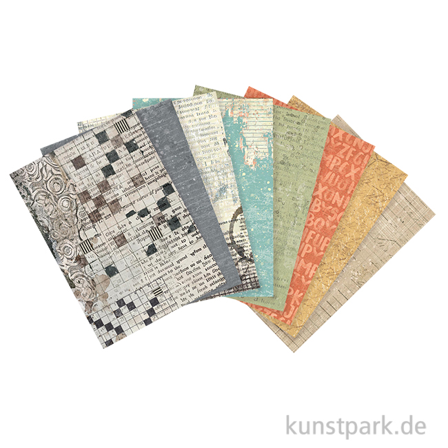 Artikelbild 1 des Artikels “Stamperia Reispapier Selection - Furry Friends Backgrounds, A6 “