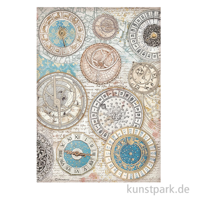 Artikelbild 1 des Artikels “Stamperia Reispapier - Venice City of Art Zodiac, DIN A4 “