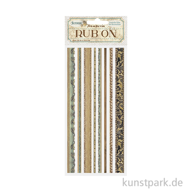 Artikelbild 1 des Artikels “Stamperia Rub On Transferfolie - Alterego Stripes “