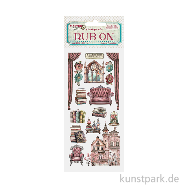 Artikelbild 1 des Artikels “Stamperia Rub On Transferfolie - Master of Magic House Furnishings “