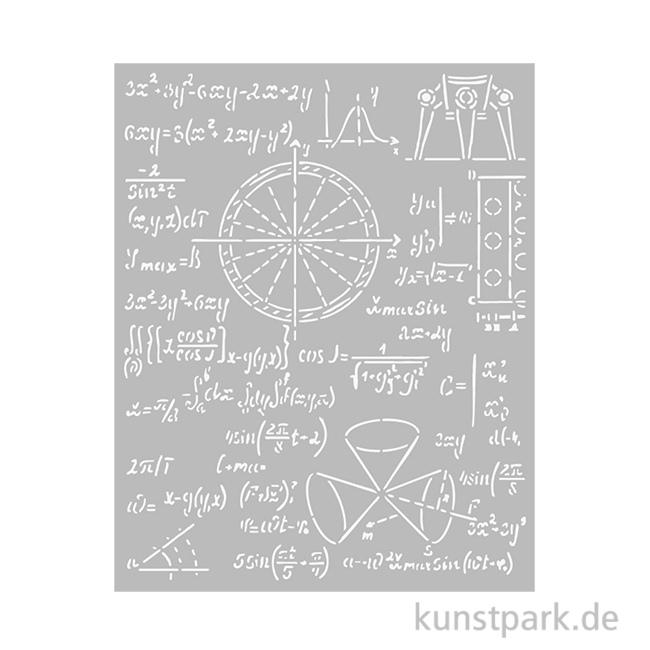 Artikelbild 1 des Artikels “Stamperia Schablone - A New Beginning Formulas, 20 x 25 cm “
