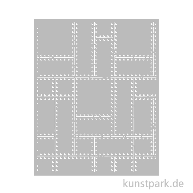 Artikelbild 1 des Artikels “Stamperia Schablone - A New Beginning Metal Plates, 20 x 25 cm “