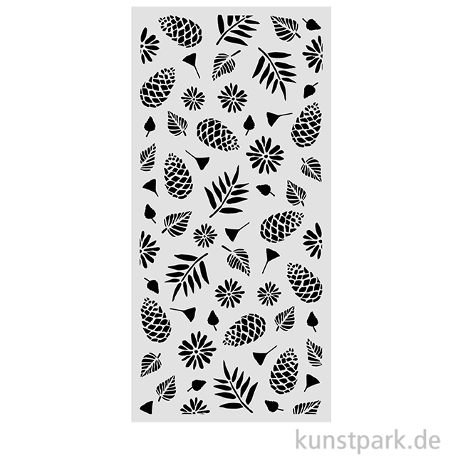 Artikelbild 1 des Artikels “Stamperia Schablone - Christmas Pinecones Pattern, 12 x 25 cm “