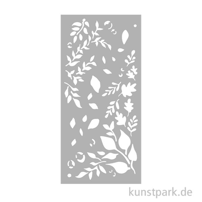 Artikelbild 1 des Artikels “Stamperia Schablone - Create Happiness Dewdrops Big Leaves, 12 x 25 cm “