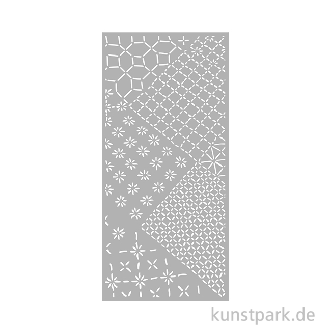 Artikelbild 1 des Artikels “Stamperia Schablone - Quiet Days Mixed Tiles, 12 x 25 cm “