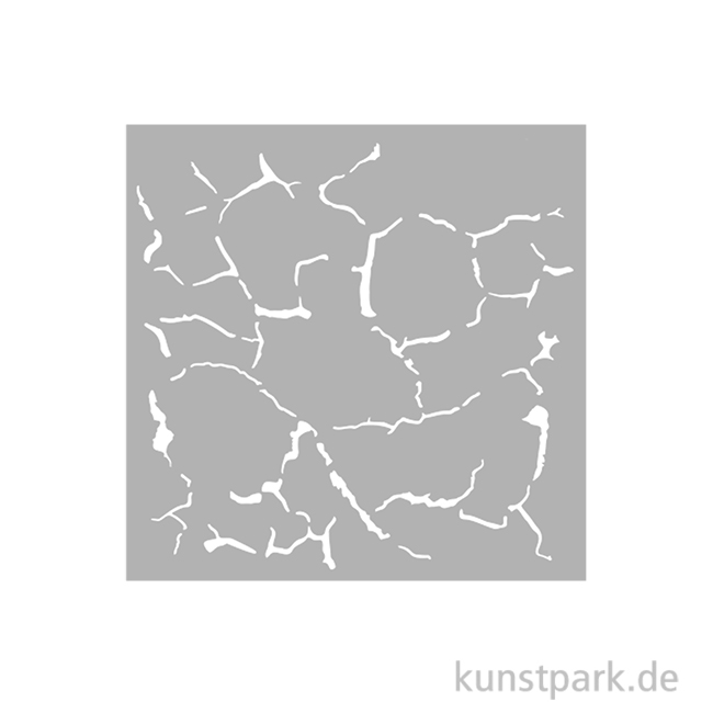 Artikelbild 1 des Artikels “Stamperia Schablone - Silent Sea Crackle Pattern, 12 x 12 cm “