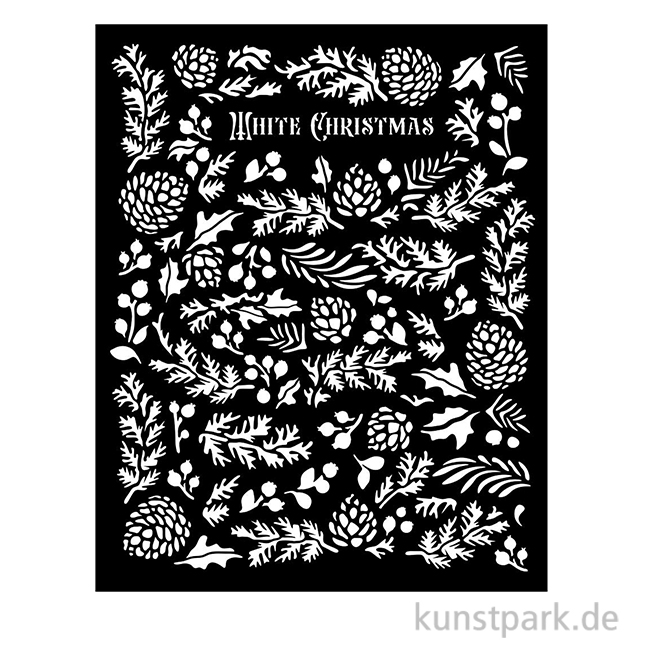 Artikelbild 1 des Artikels “Stamperia Schablone - The Owl's House Pine Cones, 20 x 25 cm “