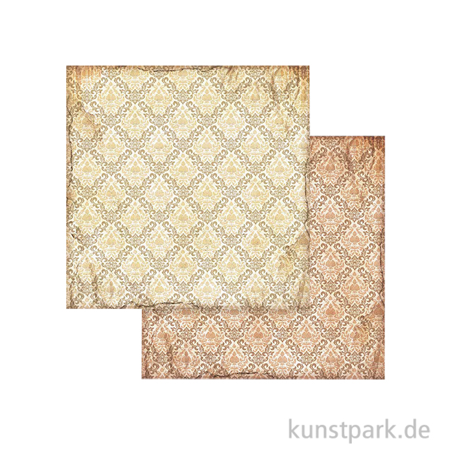 Artikelbild 1 des Artikels “Stamperia Scrappapier - Alterego Ochre Wallpaper, 30,5 x 30,5 cm “