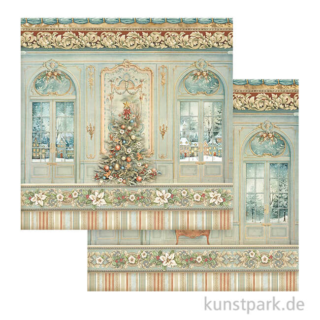 Artikelbild 1 des Artikels “Stamperia Scrappapier - The Nutcracker Christmas Tree, 30,5 x 30,5 cm “