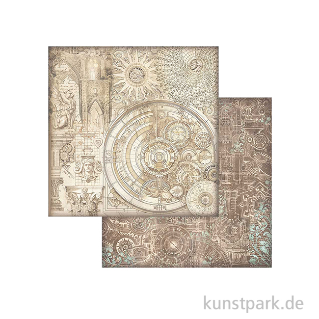 Artikelbild 1 des Artikels “Stamperia Scrappapier - Vagabond Fantasy World Ochre Pattern 2, 30,5cm “