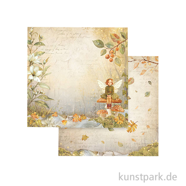 Artikelbild 1 des Artikels “Stamperia Scrappapier - Whispering Woods Fairy, 30,5 x 30,5 cm “