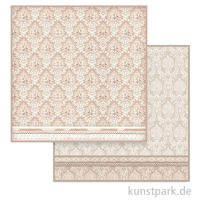 Artikelbild 1 des Artikels “Stamperia Scrappapier - You and Me Wallpaper 30,5 x 30,5 cm “
