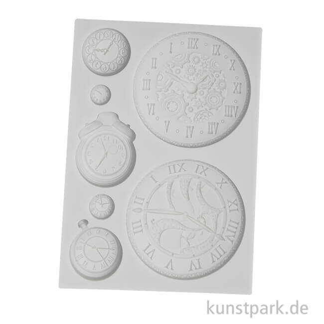 Artikelbild 1 des Artikels “Stamperia Silikon Gießform - Around the World Clocks, A6 “