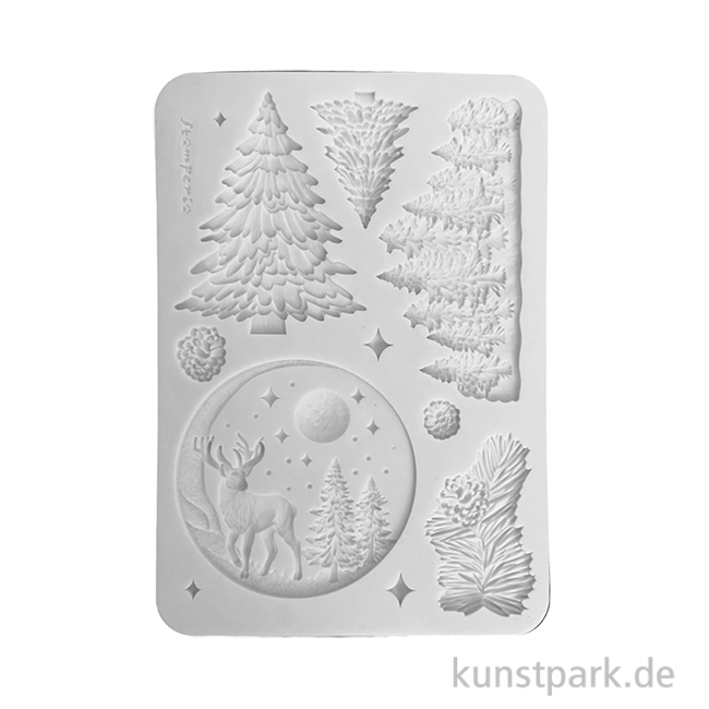 Artikelbild 1 des Artikels “Stamperia Silikon Gießform - Christmas Winter Landscape, A5 “