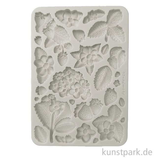 Artikelbild 1 des Artikels “Stamperia Silikon Gießform - Hidden Grove Strawberries, A5 “