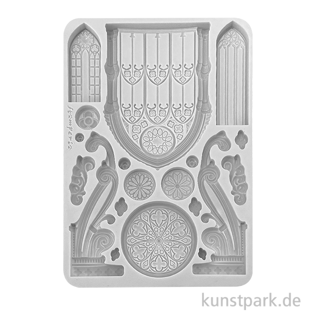 Artikelbild 1 des Artikels “Stamperia Silikon Gießform - Master of Magic Gothic Architecture, A5 “