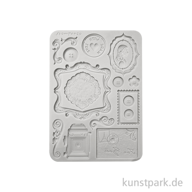 Artikelbild 1 des Artikels “Stamperia Silikon Gießform - Quiet Days Plates, A5 “