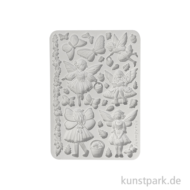 Artikelbild 1 des Artikels “Stamperia Silikon Gießform - Whispering Woods Fairies, A5 “