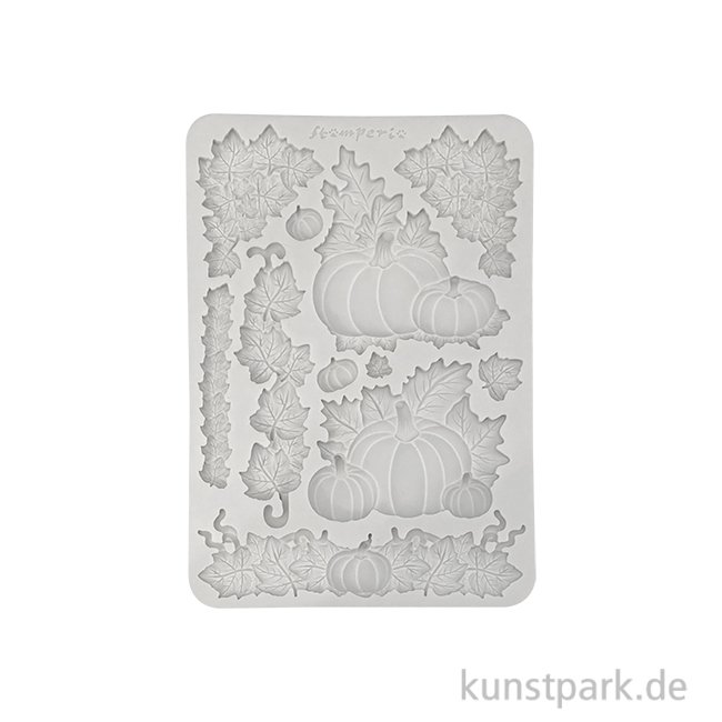 Artikelbild 1 des Artikels “Stamperia Silikon Gießform - Whispering Woods Pumpkins, A5 “