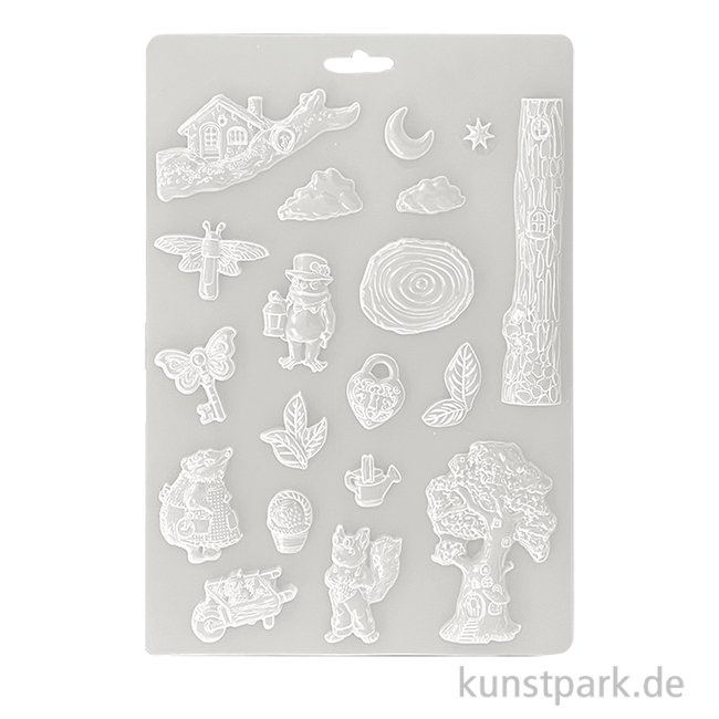 Artikelbild 1 des Artikels “Stamperia Soft Mould (Gießform) - Hidden Grove, A4 “