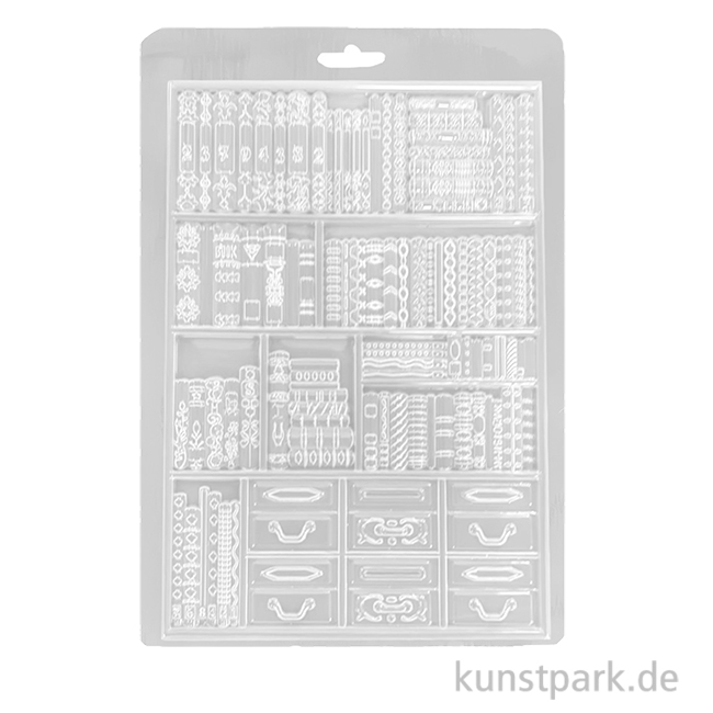 Artikelbild 1 des Artikels “Stamperia Soft Mould (Gießform) - Venice City of Art Books, A5 “